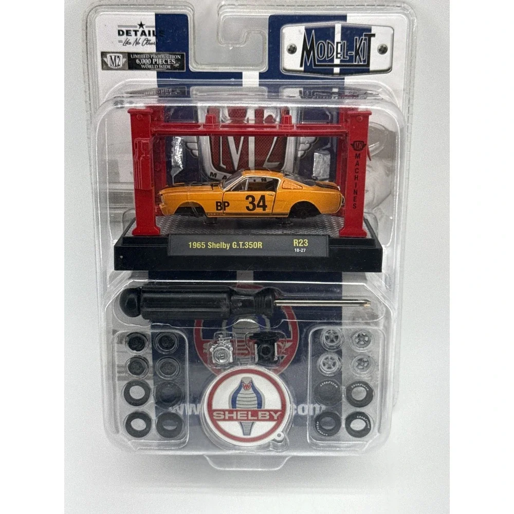 Shelby G.T.350R Model Kit Die Cast Metal Limited Edition Automotive Collectibles